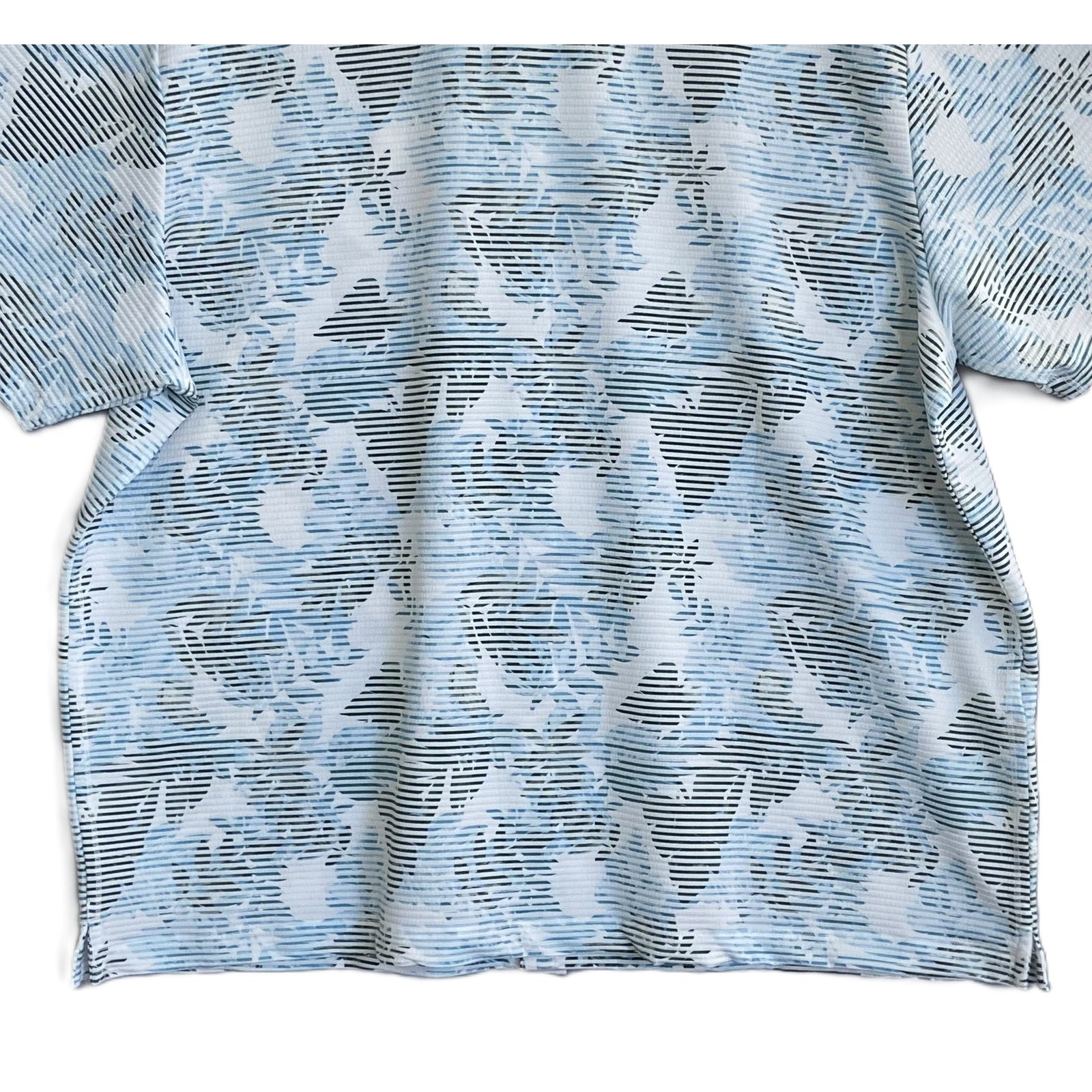 Tommy Bahama Shirt Men's 2XLB Big & Tall "Costa Wave Allegro Frondes" Jade