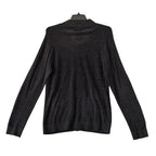 Barefoot Dreams Zip-Front Jacket Men's Large CozyChic Ultra Lite Black