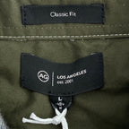 AG Los Angeles Men's Large "Aiden" Flannel Shirt Classic Fit Plaid