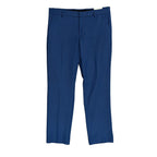 Perry Ellis Portfolio Pants Men's 34"x32" Dress Pants Modern Fit Navy