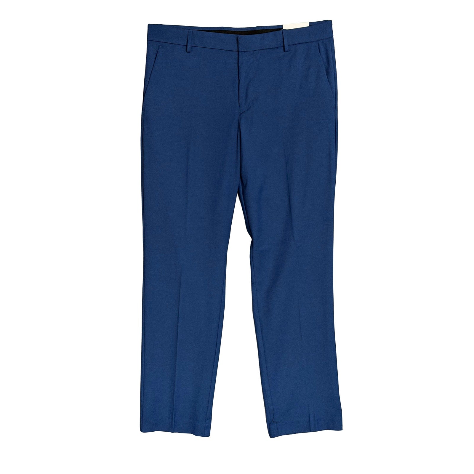 Perry Ellis Portfolio Pants Men's 34"x32" Dress Pants Modern Fit Navy