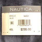 Nautica Sport Coat Men's 40 Long Corduroy Sport Coat Modern Fit Navy Blue