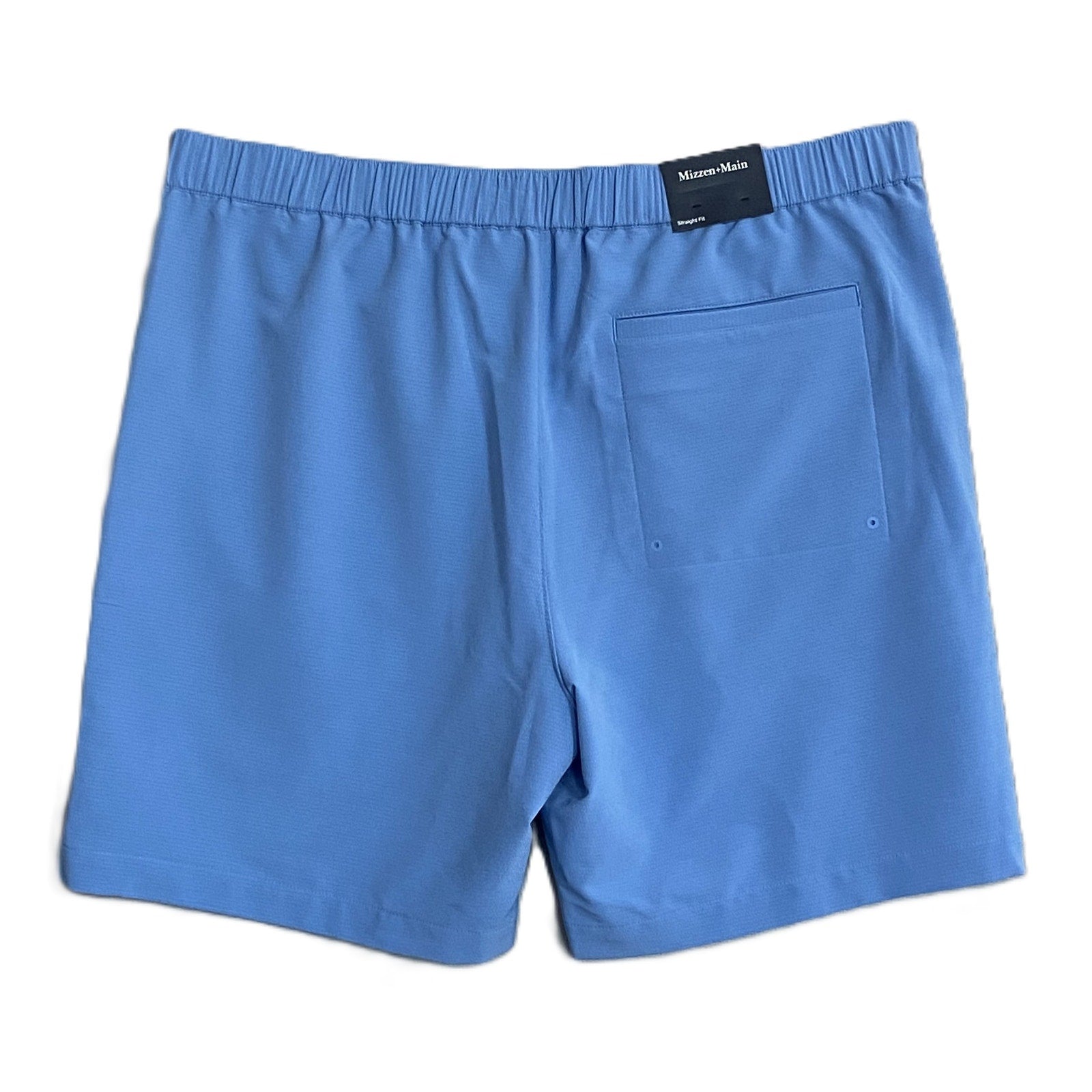 Mizzen+Main Shorts Men's Large Provence Deck Short Stretch Light Blue NEW