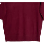 Daniel Cremieux V-Neck Sweater Men's Large Luxury Cashmere Burgundy