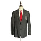 Michael Kors Sport Coat Men's 46 Long Classic Fit Charcoal Herringbone