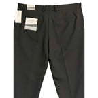 Perry Ellis Portfolio Pants Men's 38"x32" Dress Pants Modern Fit Charcoal
