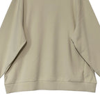 Boss Salbo Pullover Sweatshirt Men's 4XL Big & Tall Crew Neck Open White
