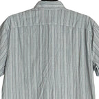 Original Penguin Shirt Men's Small Button-Down Shirt Multicolor Stripe