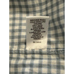 Daniel Cremieux Oxford Shirt Men's 4XB Big & Tall Button-Down Stretch Stone Blue Gingham