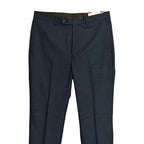 Calvin Klein Dress Pant Men's 34"x34" Slim Fit Flat Front Stretch Blue