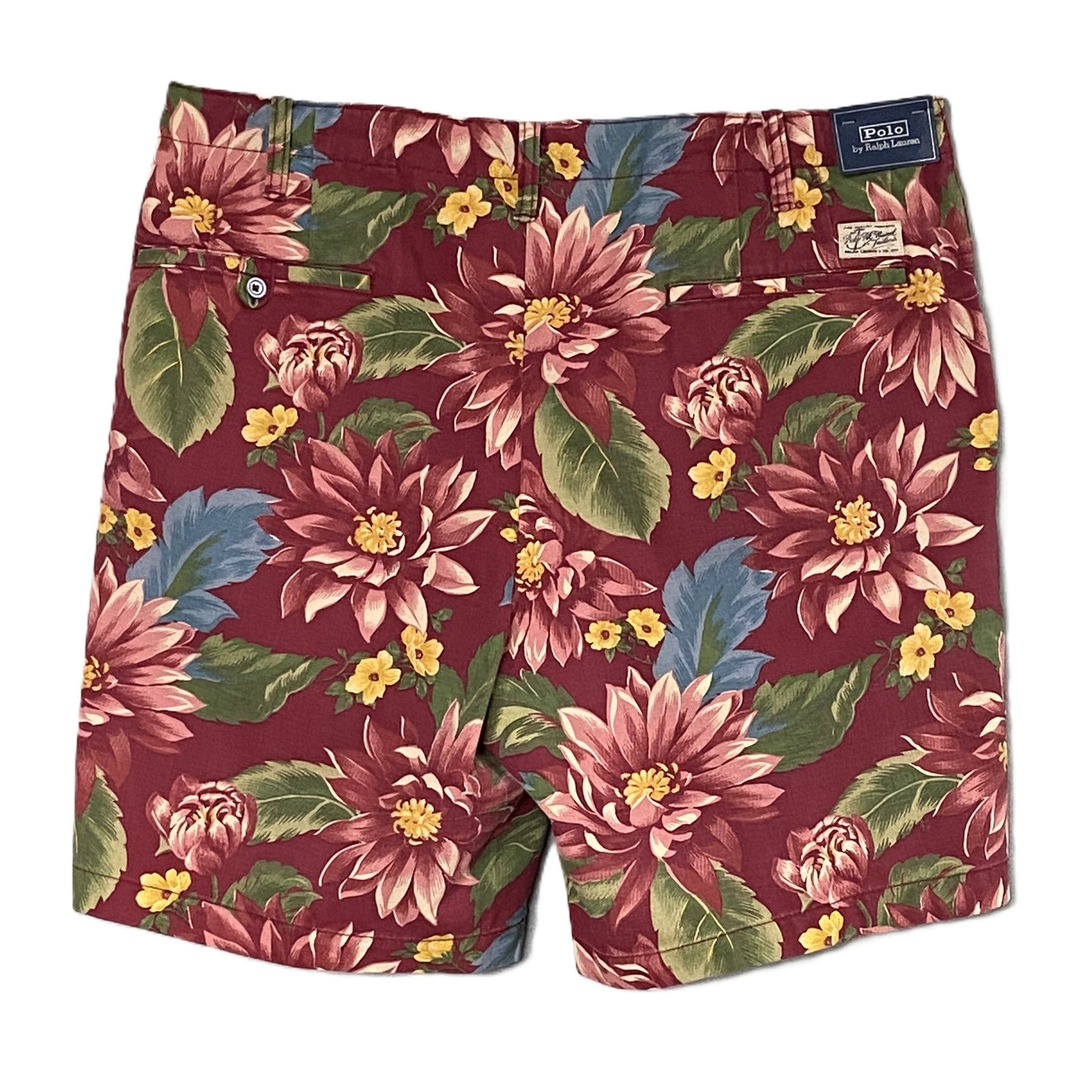 Polo Ralph Lauren Shorts Men's 35W 9-Inch Classic Fit Floral Twill Short