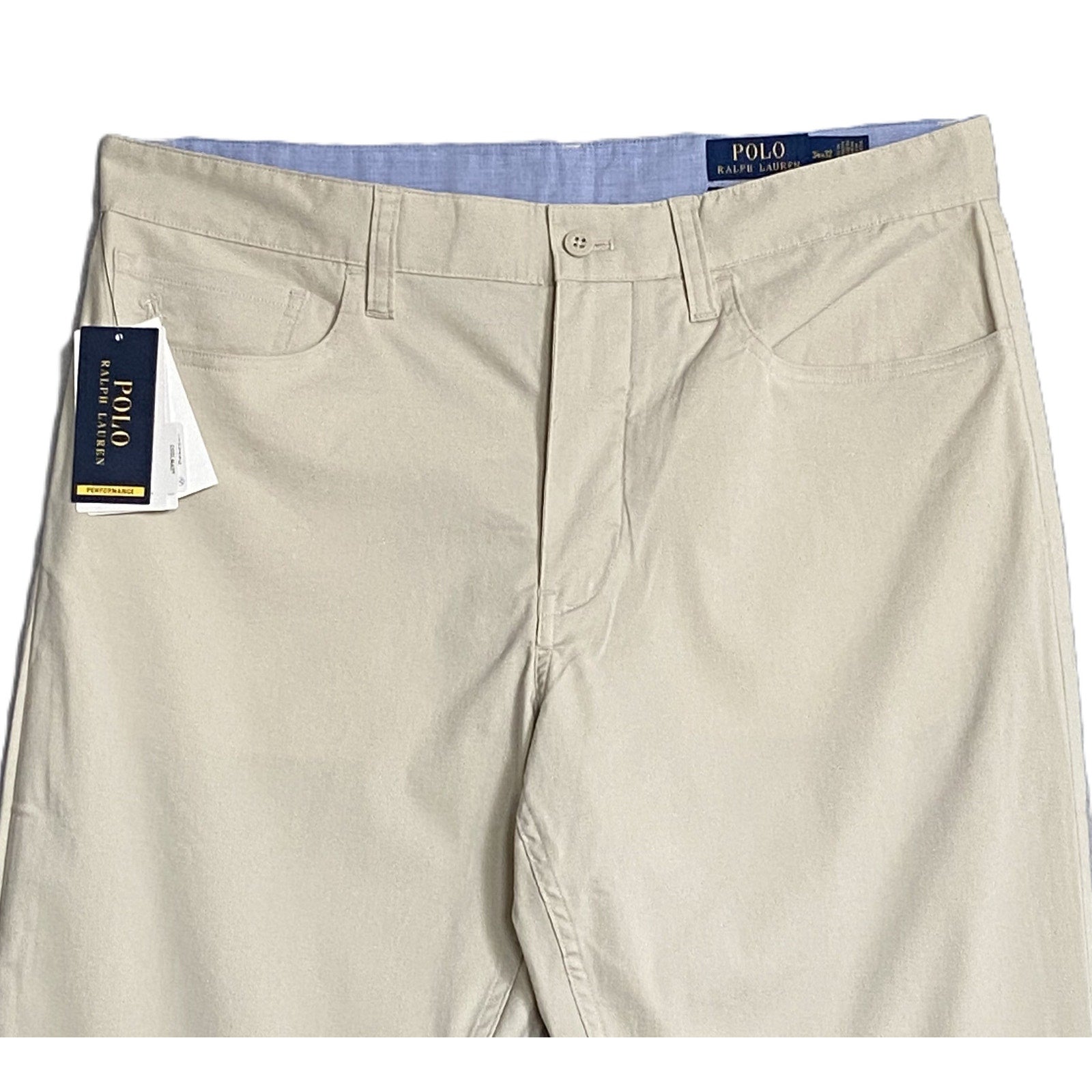 Polo Ralph Lauren Pants Performance Golf Tailored Fit Basic Sand Men's 34x32