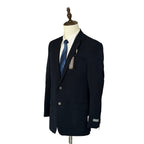 Michael Kors Suit Jacket Men's 38 Long Classic Fit Stretch Fabric Navy Blue