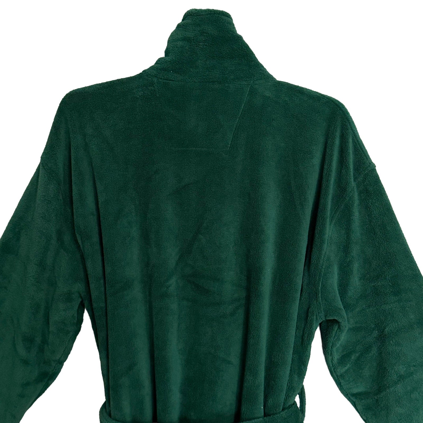 Nautica Plush Fleece Robe Men's One Size Pockets Tidal Green NWT