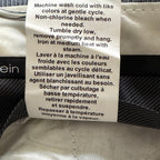 Calvin Klein Dress Pant Men's 40"x30" Slim Fit Flat Front Stretch Blue Plaid