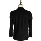 Tommy Hilfiger Men's 38R THFlex Sport Coat Black Corduroy Cotton Stretch