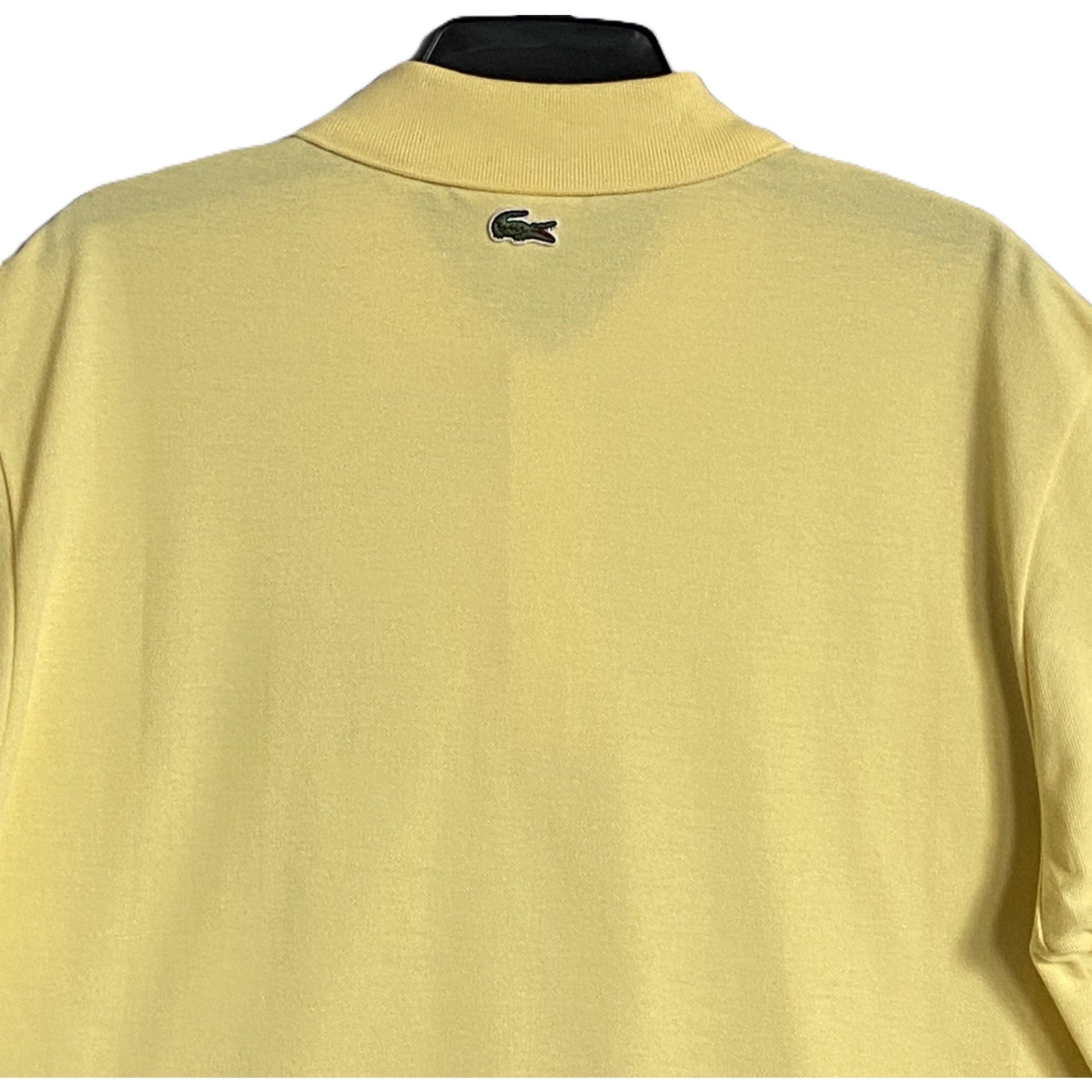 Lacoste Polo Shirt Men's XL Classic Fit Short Sleeve Cotton Yellow