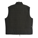 Daniel Cremieux Reversible Vest Men's XXL Full Zip Mock Neck Black Grey