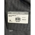 Michael Kors Sport Coat Men's 46 Long Classic Fit Charcoal Herringbone