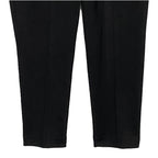 Michael Kors Men's Medium Cotton Blend Pants Drawstring Pleated Front Black