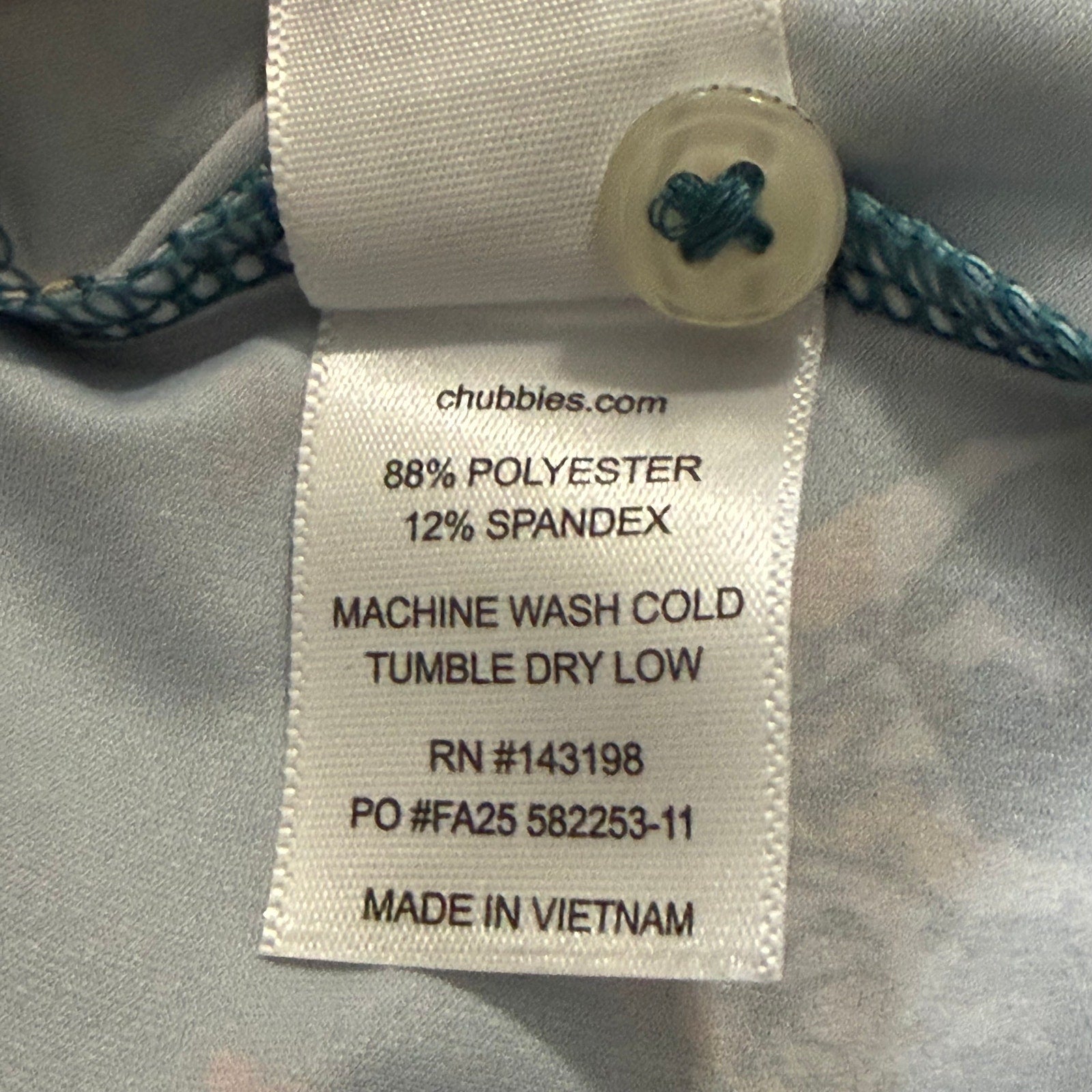 Chubbies Polo Shirt Men's Small "That's the Spirit" Short Sleeve Green
