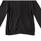 Barefoot Dreams Zip-Front Jacket Men's Large CozyChic Ultra Lite Black
