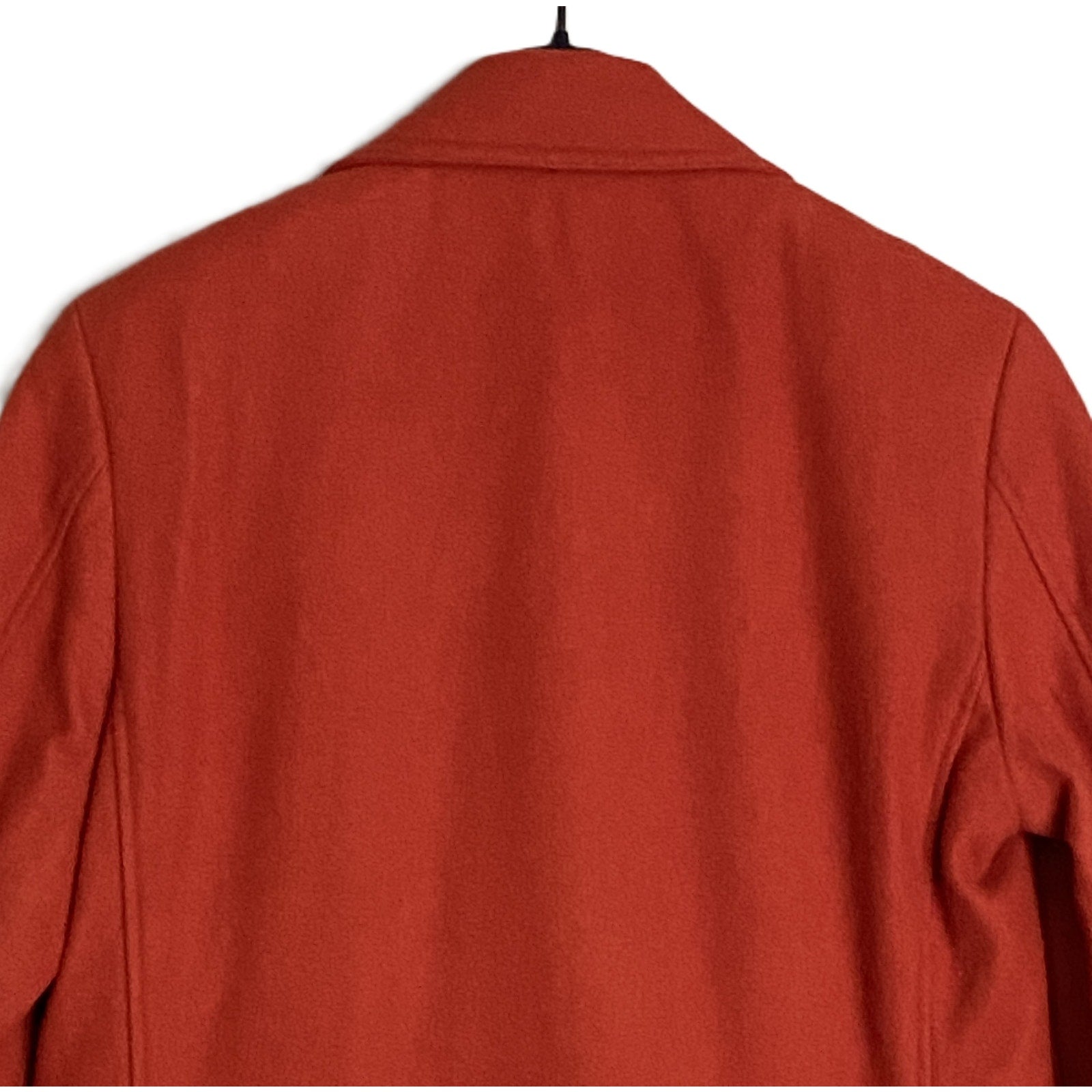 Lauren Ralph Lauren Men's 36S Classic Fit Double-Breasted Overcoat Orange