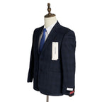 Calvin Klein Suit Jacket Men's 36 Short Slim Fit Malbin Wool Blend Navy