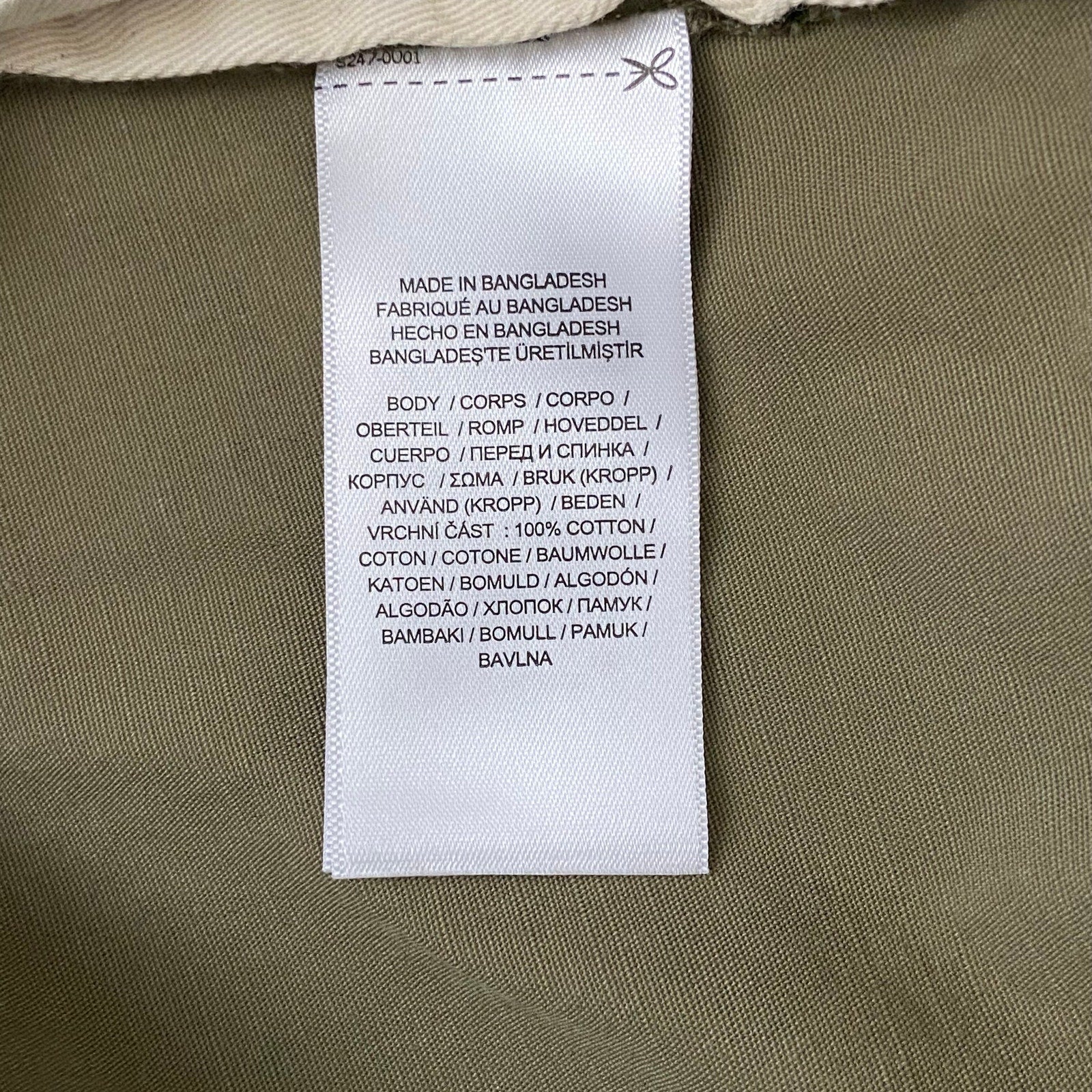 Polo Ralph Lauren Men's 48Bx30 Big & Tall Classic Fit Camo Canvas Cargo Pant