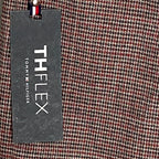 Tommy Hilfiger THFlex Men's 38x30 Dress Pants Tate Stretch Grey/Red