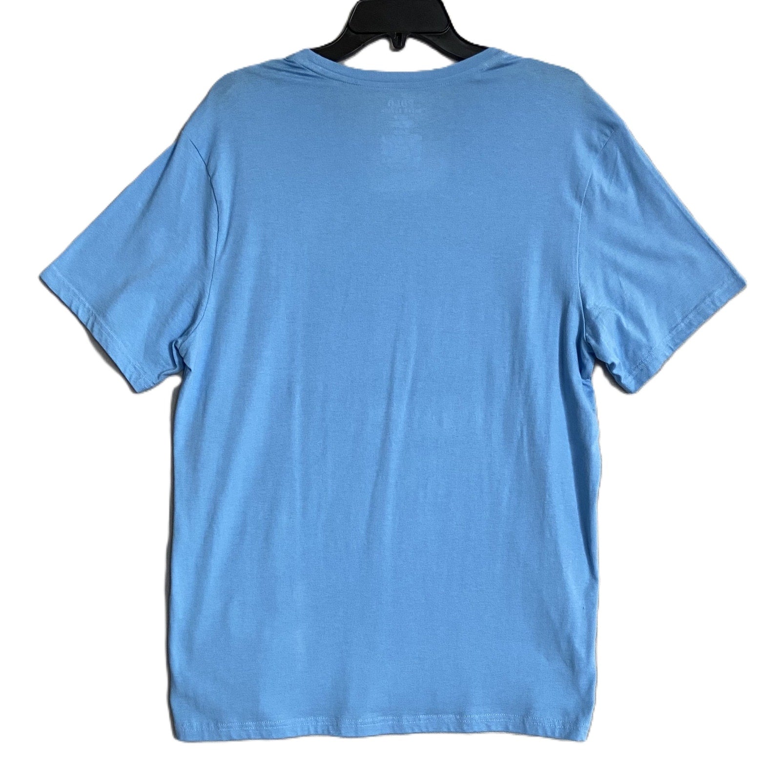 Polo Ralph Lauren T-Shirt Men's Medium "Polo Beach Club" Crew Neck Blue