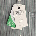 Original Penguin Shirt Men's Small Button-Down Shirt Multicolor Stripe