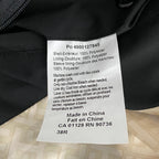 Tommy Hilfiger Men's 38 Regular Double-Breasted Belted Trench Coat Black