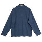 Bugatchi 1/4-Zip Pullover Men's XXL Mock Neck Stretch Fabric Navy Blue