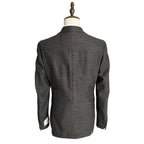 Calvin Klein Men's 36 Regular Sport Coat Slim-Fit Wool Charcoal Herringbone