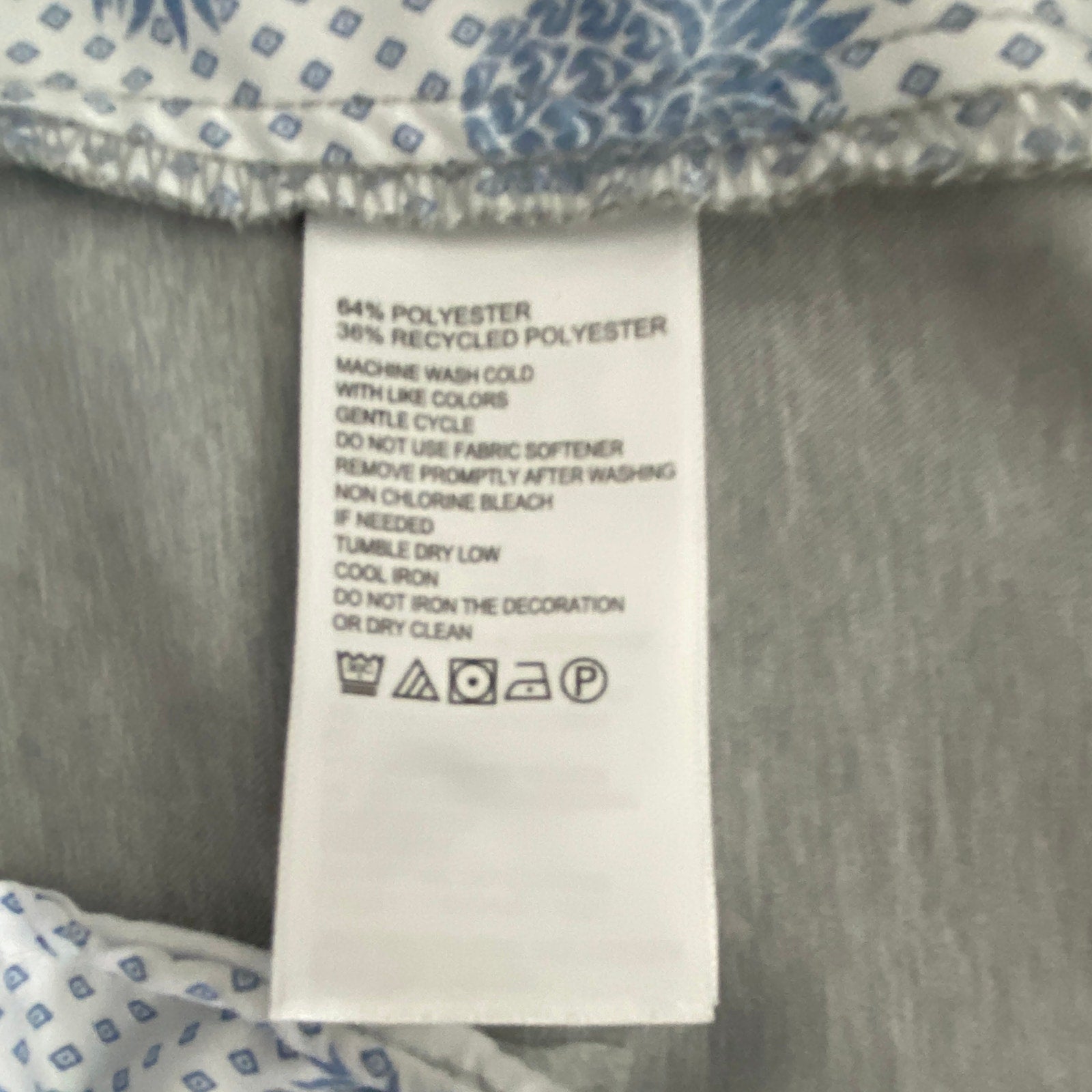 Tommy Bahama Men's 44x34 "On Par Flat Front" Pants Harbor Mist