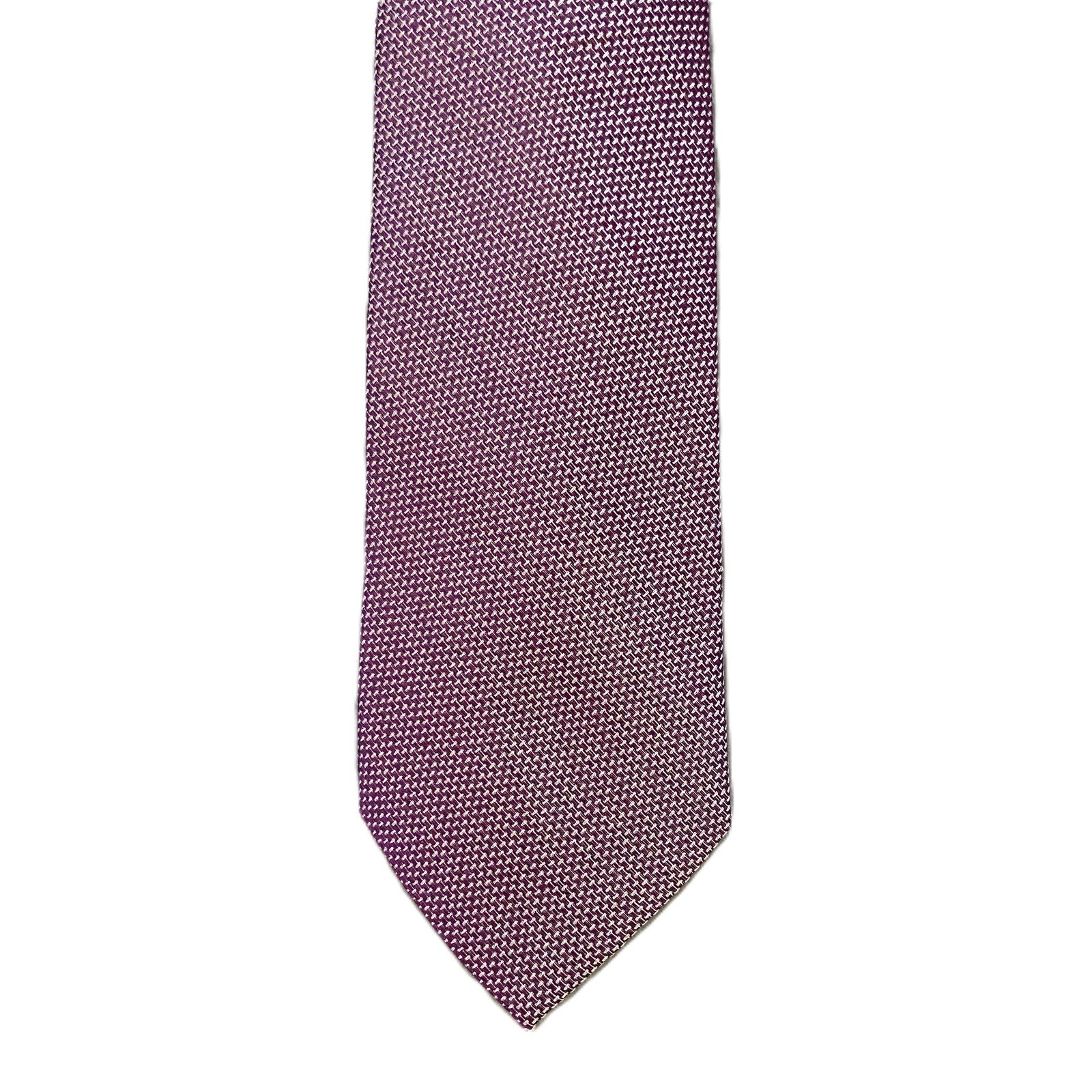 Michael Kors Necktie 3" Fuschia Emerald Solid Standard Length Silk Blend