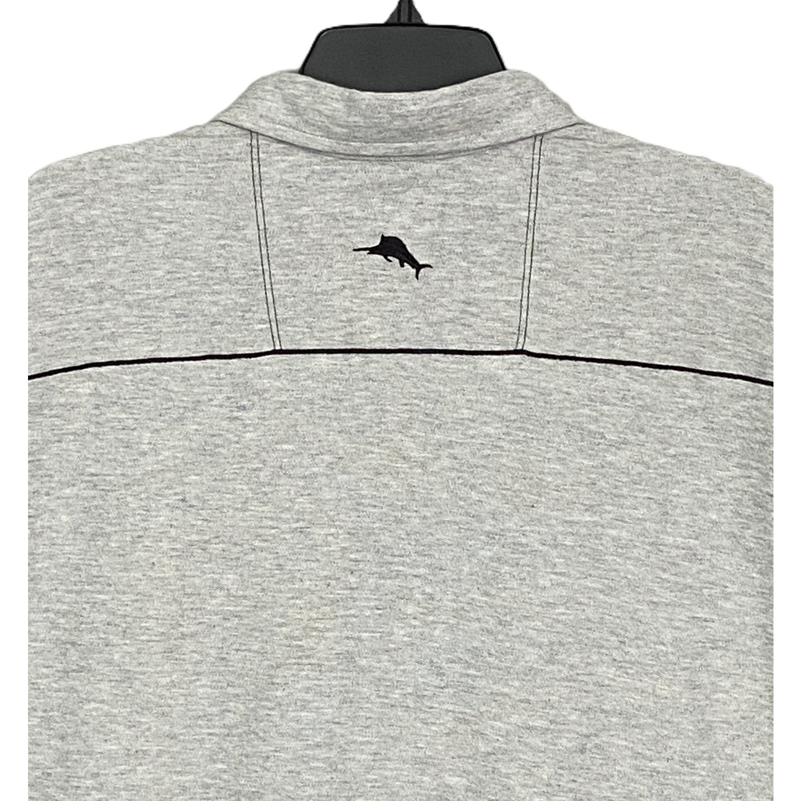 Tommy Bahama Men's XL Texas Rangers 2023 World Series Polo Pima Cotton Grey