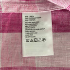 Tommy Bahama Shirt Men's Medium "Barbados Breeze Stretch" Shirt Pink Linen
