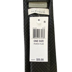 Perry Ellis Portfolio Necktie 3" Black Pearce Plaid Standard Length