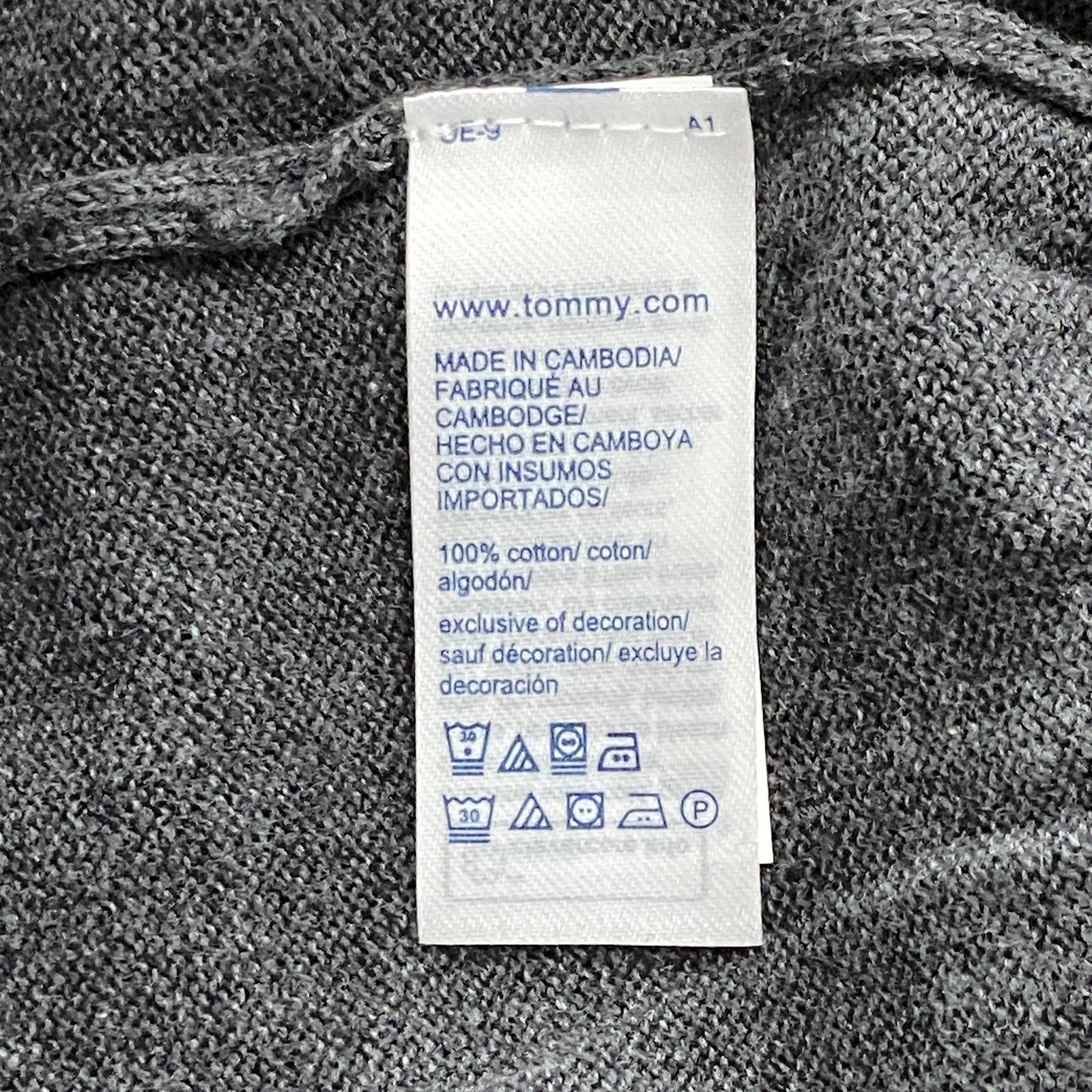 Tommy Hilfiger Sweater Men's XL Crew Neck Premium Cotton Long Sleeve