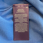Ralph Lauren Purple Label Men's Large Crew Neck Sweater Cotton Solid Blue