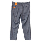 Tallia Orange Vezzo Suit Pant Men's 40"x32" Flat Front Stretch Blue Plaid