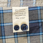 Johnnie-O Shirt Men's XXL Long Sleeve Button-Down Shirt Heather Gray Check