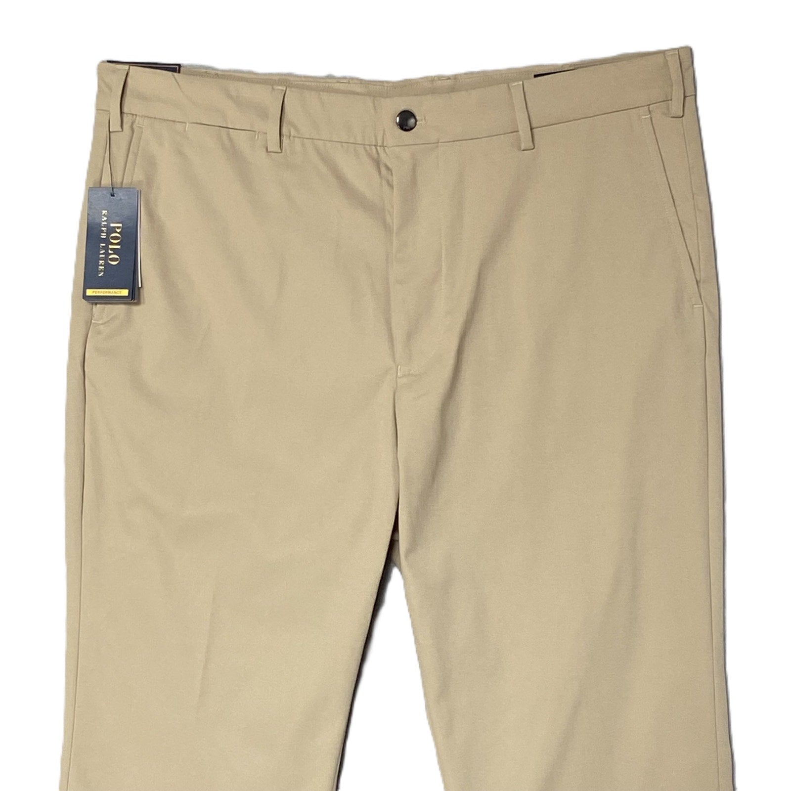 Polo Ralph Lauren Pants Men's 32"x32" Tailored Fit Stretch Fabric Khaki