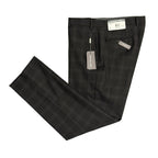 Michael Kors Dress Pants Men's 36"x32" Classic Fit Wool Blend Charcoal/Brown