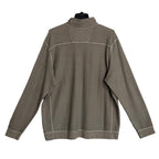 Tommy Bahama Half-Zip Men's 3XLT Big & Tall Montego Bay Sweatshirt Shadow