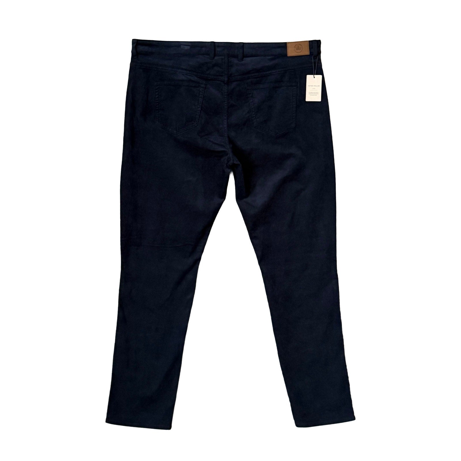 Peter Millar Corduroy Pants Men's 42"x34" Classic Fit 5-Pocket Dark Navy