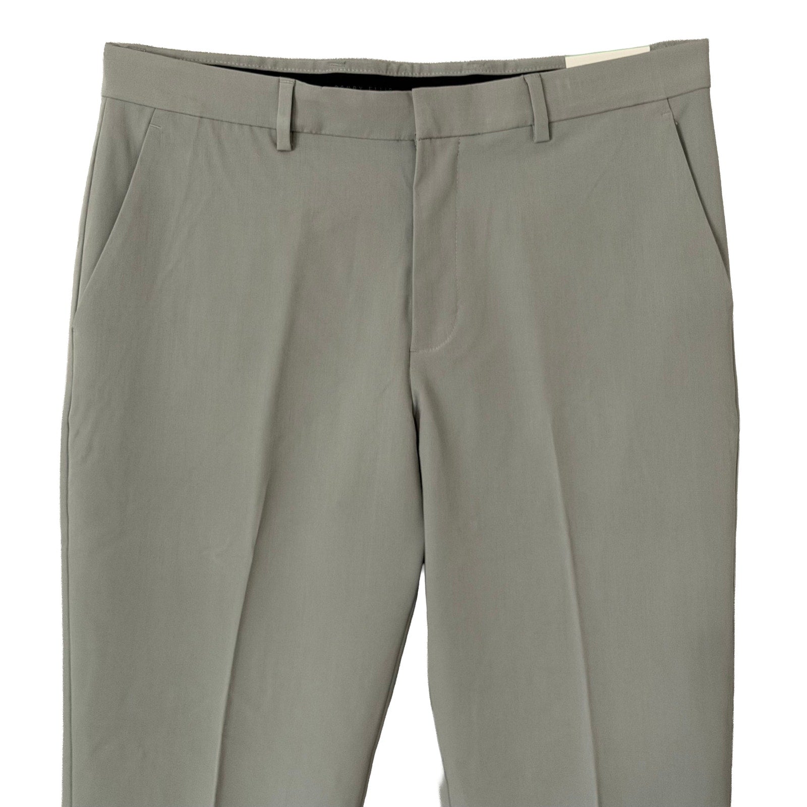 Perry Ellis Portfolio Pant Men's 34"x32" Modern Fit Dress Pant Chiseled Stone