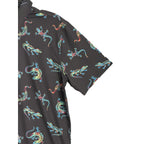 Chubbies Performance Polo Shirt Men's Small "The Busy Lizard" Short Sleeve